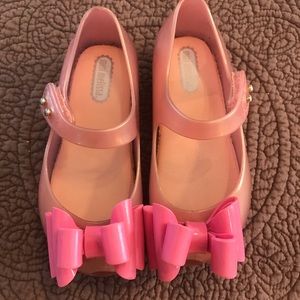 COPY - Mini Melissa’s - Pink Girls Sz 8
